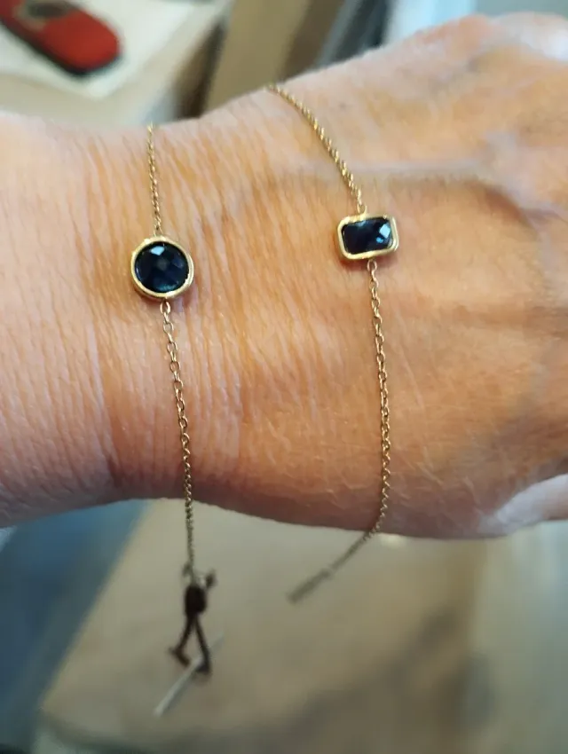 Lote 2 pulseras acero nuevas