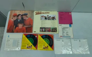 Lote 9 discos infantiles variados
