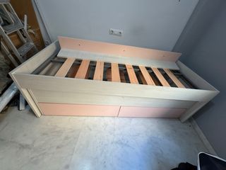 Cama nido con cajones 