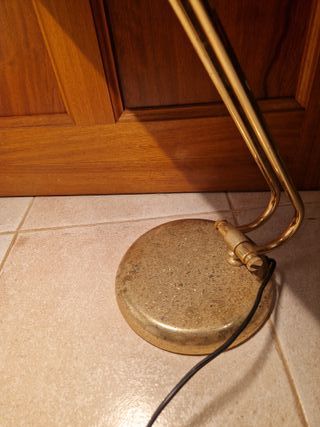 Lámpara Escritorio Vintage Latón