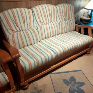 Sofá / Sillónes Madera.
