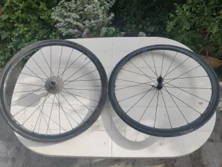 Ruedas Vision TC24 Carbono Tubular + Neumáticos