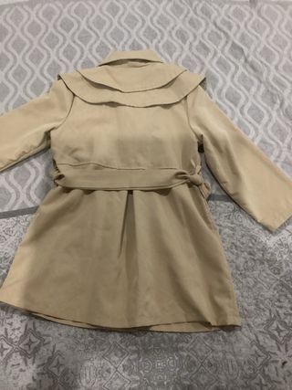 Gabardina niña Talla 2/3 años