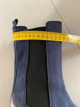 Stivali camoscio blu DOLCE MODA
