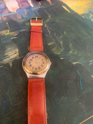 Orologio Swatch vintage cinturino rosso
