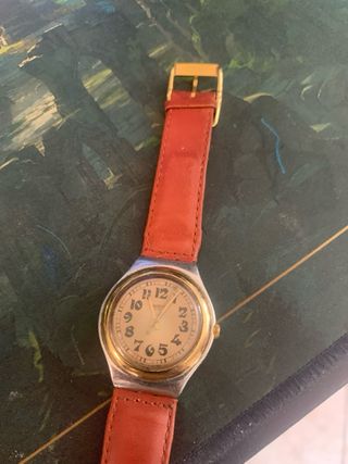 Orologio Swatch vintage cinturino rosso