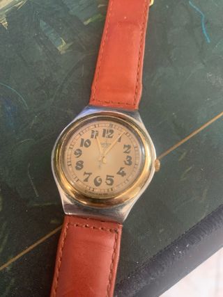 Orologio Swatch vintage cinturino rosso