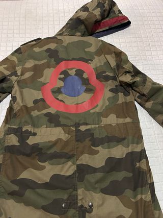 Chubasquero Moncler Reversible Camuflaje