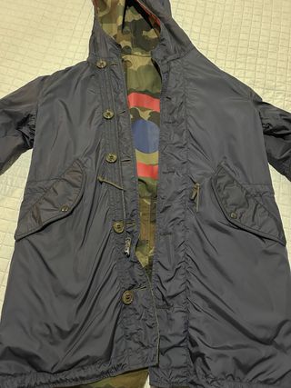 Chubasquero Moncler Reversible Camuflaje