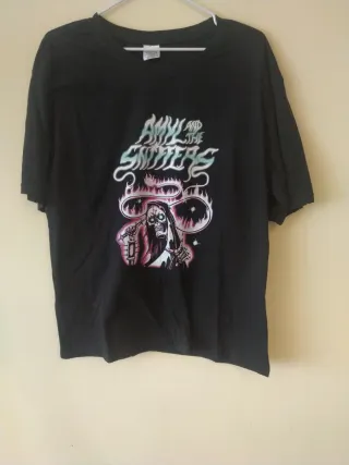 Camiseta Amyl and the Sniffers Negra