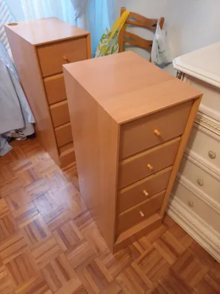 Cajonera de madera 4 cajones