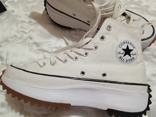 Converse Run Star Hike plataforma blancas T40