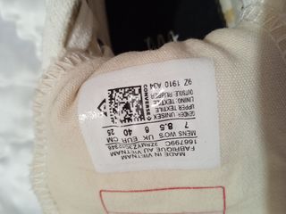 Converse Run Star Hike plataforma blancas T40