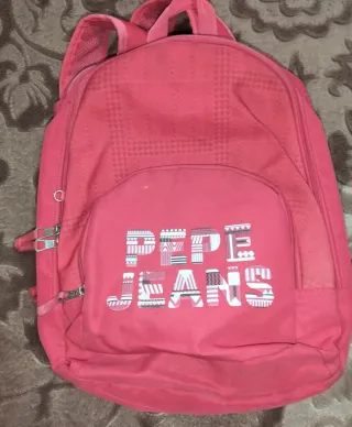 Mochila Pepe Jeans grande rosa