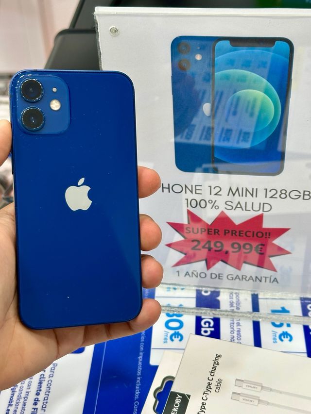 IPHONE 12 MINI 128GB 100% SALUD