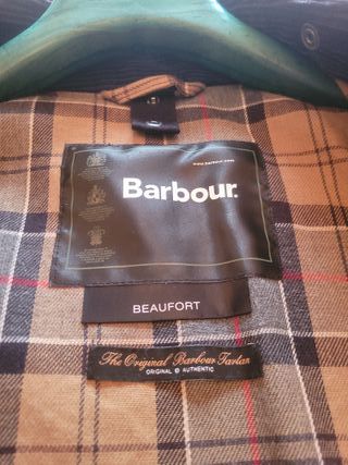 Barbour Beaufort Chaqueta Azul Marino