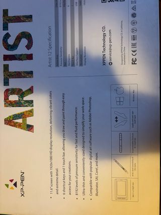 XP-PEN ARTIST 12 Tableta Gráfica