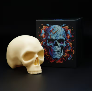 Teschio Silicone Ultra Realistico Tattoo Tatuaggi
