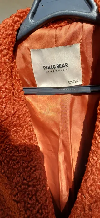 Abrigo Teja Doble Botonadura Pull & Bear