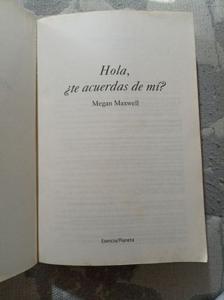 Hola, ¿te acuerdas de mí?