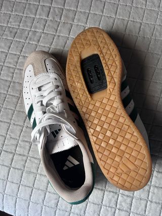Adidas Velosamba Zapatillas Blancas y Verdes