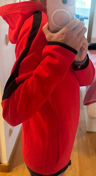 Sudadera Puma Roja y Negra
