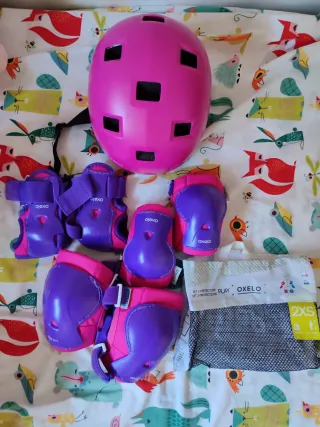Casco y protectores infantiles Oxelo