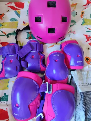 Casco y protectores infantiles Oxelo