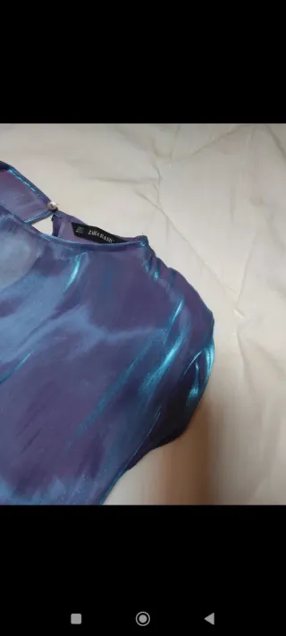Blusa manga media
