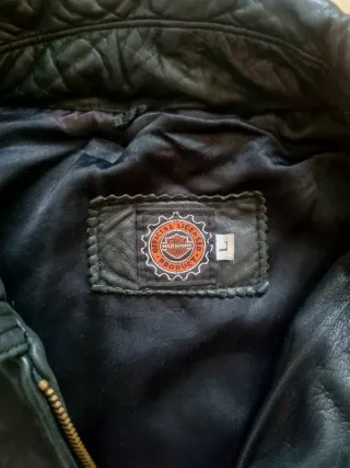 Chaqueta Piel Harley-Davidson Negra