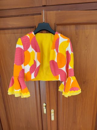 Traje de flamenca con volantes