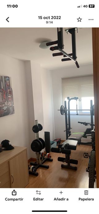 Equipo de gimnasio completo