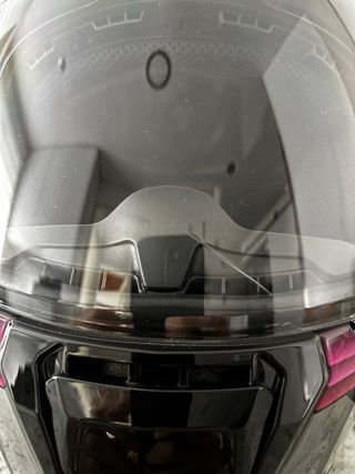 Casco Dexter Negro y Rosa