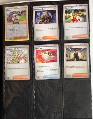 Mancolista lotti carte Pokémon mint near mint 