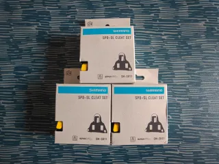 Pack 3 calas Shimano SPD-SL SH11 6º