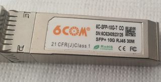 6COM SFP+ 10GBase-T RJ45 30M