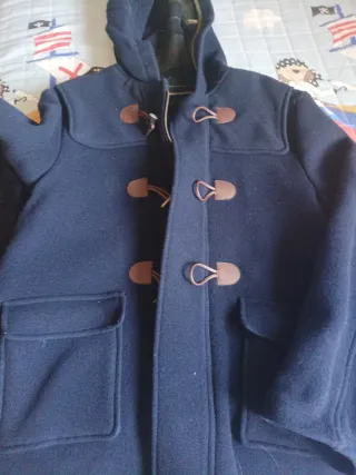 Trenca/abrigo paño niño Tizzas azul