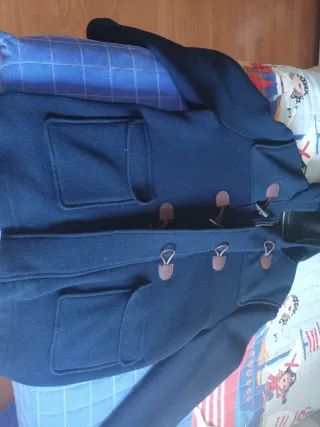 Trenca/abrigo paño niño Tizzas azul
