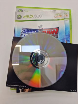 Videojuego Xbox 360 Smack Down Vs Raw 2008