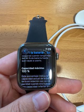 Apple Watch 9 45mm Stainless Steel 100%