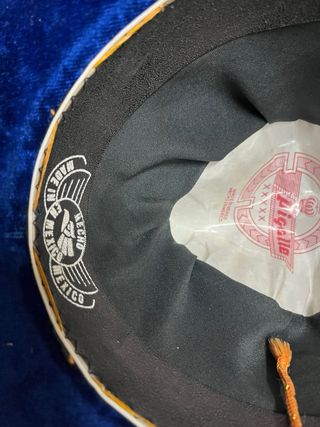 Sombrero Mexicano Pigalle Azul Dorado