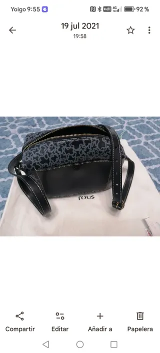 Bolso Tous azul