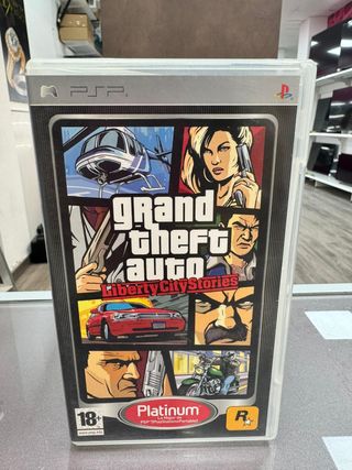 Videojuego PSP Gta auto liberty city stories