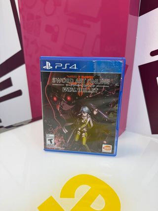 Videojuego PS4 Sword Art Online Fatal Bullet