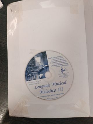 Lenguaje Musical Melódico III + CD