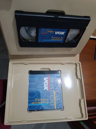 Técnicas de estudio. VOX en VHS