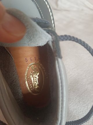 Zapatos grises talla 0
