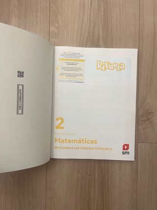 Matemáticas aplicadas a las Ciencias Sociales. ...