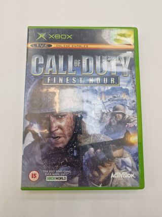 Videojuego Xbox Classic Call of Duty Finest Hour