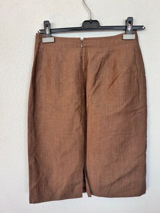 Falda Burberry Talla 40 Marrón